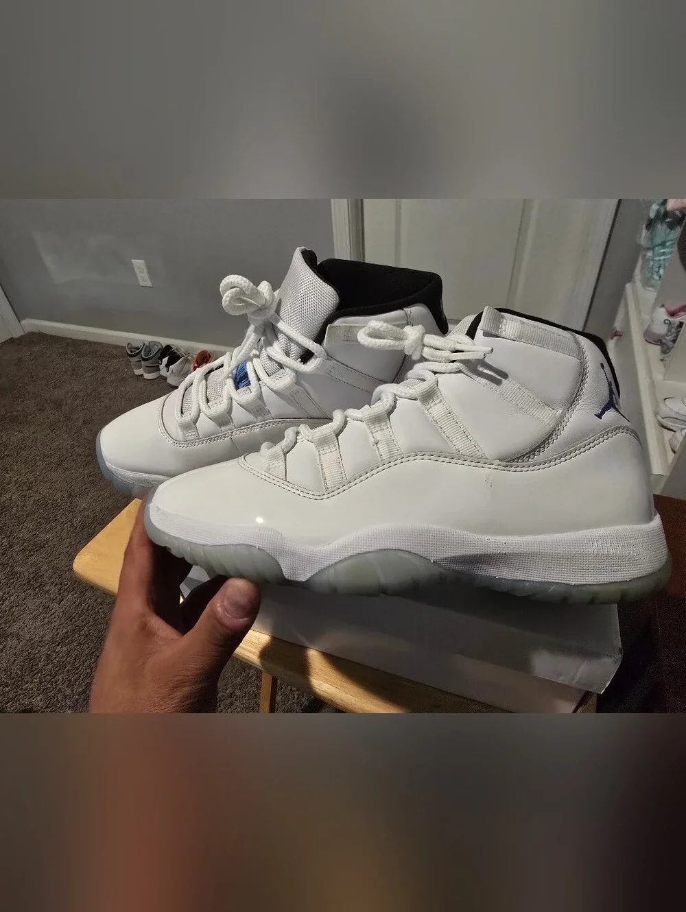 Authenticity Guarantee Air Jordan 11 ‘Legend Blue’ Men’s Size 8 CT8012‑104
